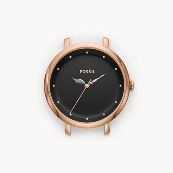 Fossil 3-Hand Rose Gold-Tone Watch + Band - Picture 1 of 4